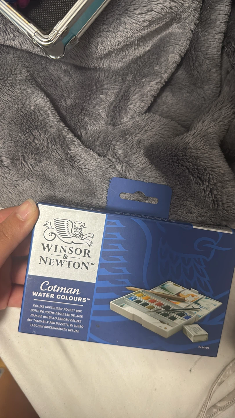 Winsor & Newton Cotman Watercolours Deluxe Sketcher's Pocket Box