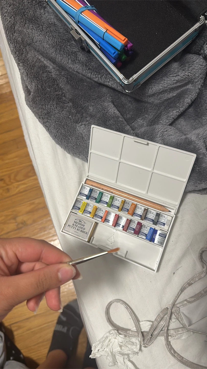 Winsor & Newton Cotman Watercolours Deluxe Sketcher's Pocket Box - photo 5