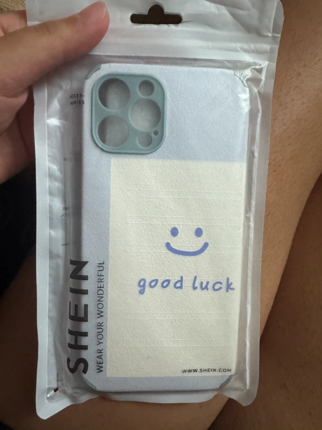 SHEIN "good luck" iPhone 12 Pro Max Case