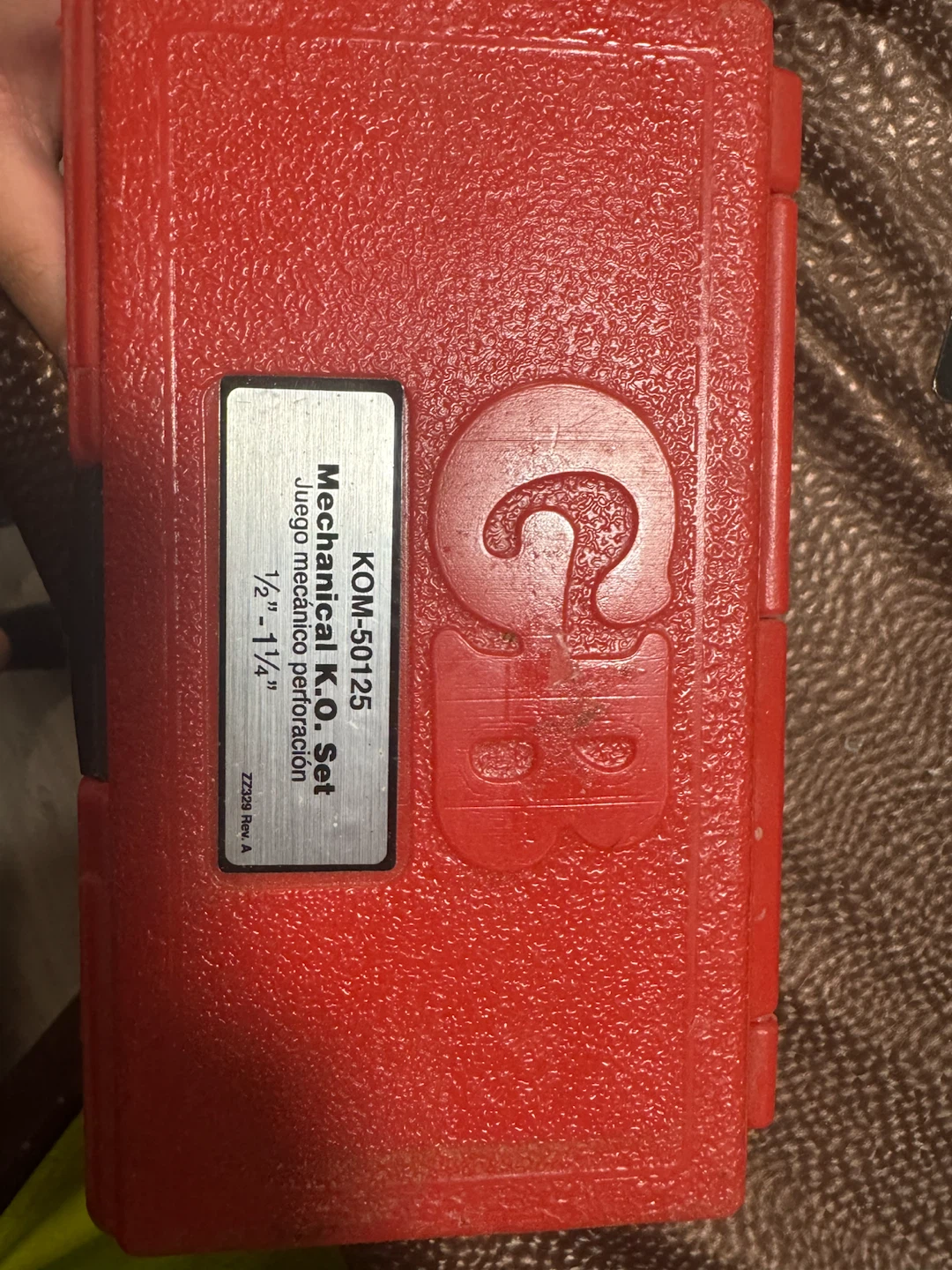GB Electrical KOM-50125 Mechanical KO Set