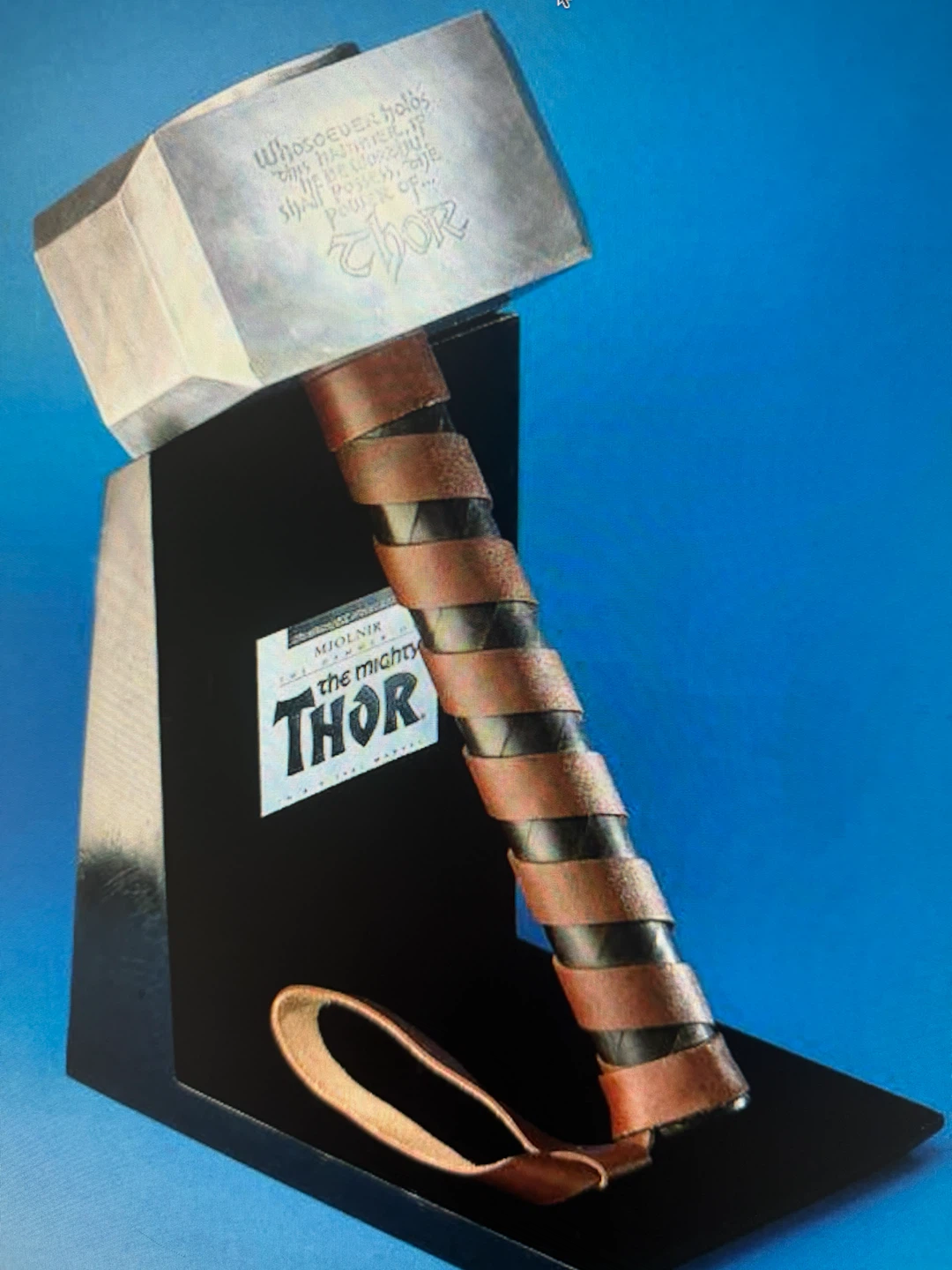 Factory X Marvel Universe Collection Mjolnir Prop Replica - photo 2