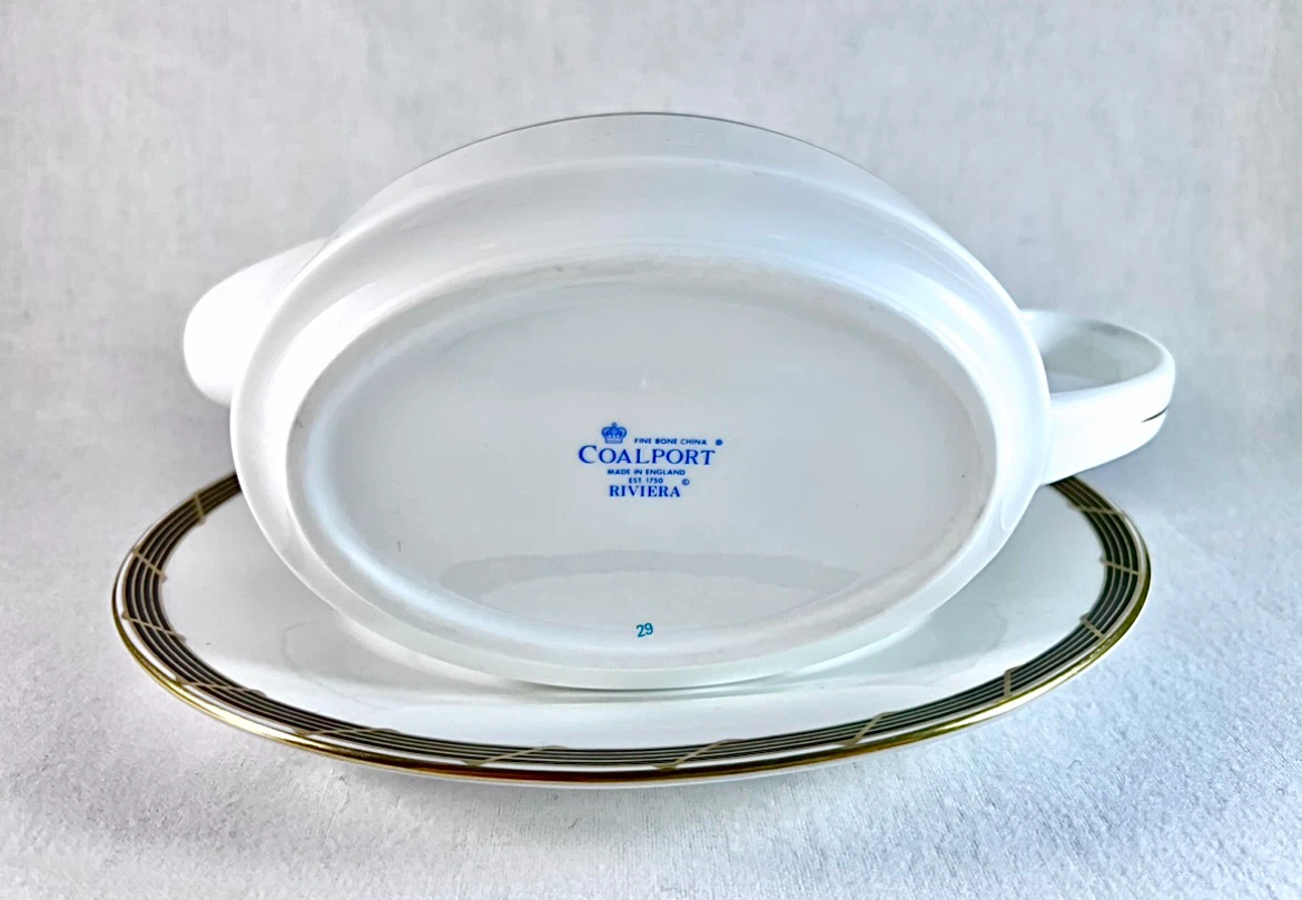 Coalport Riviera gravy boat - photo 4