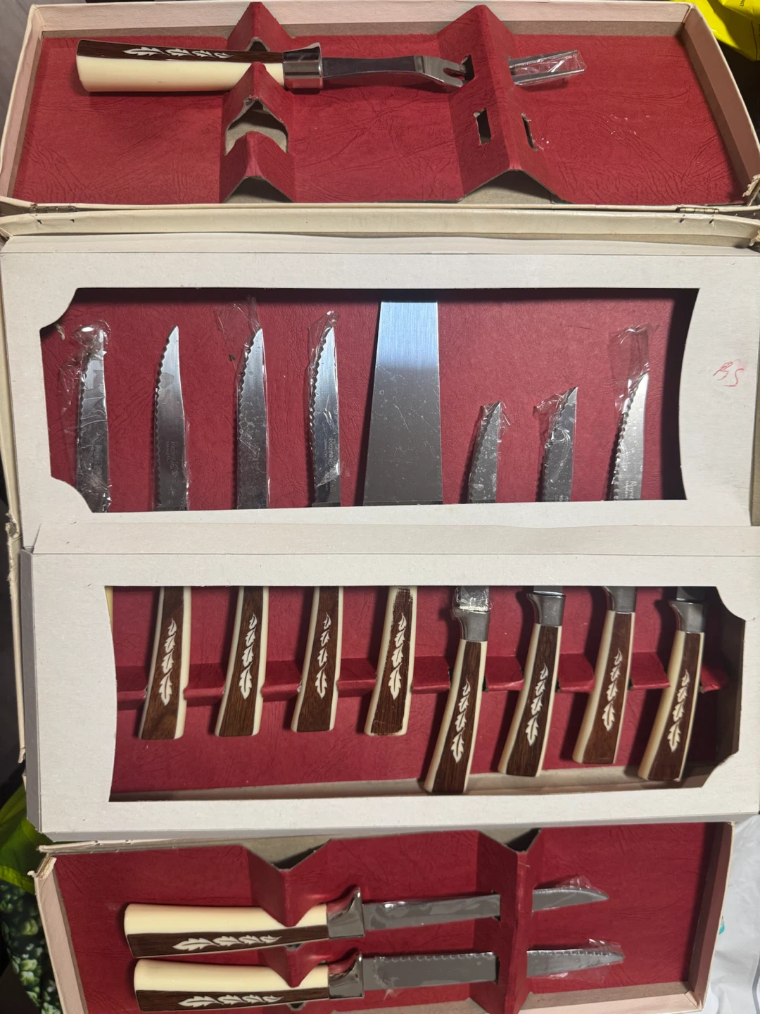 19 Piece Sheffield Stainless Steel knives - photo 2