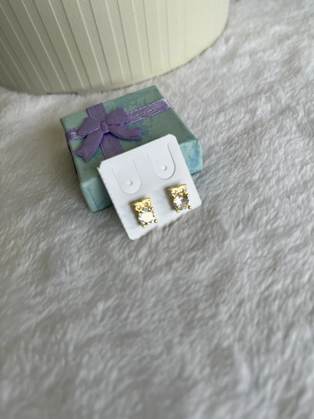 Cute Owl Stud Earrings