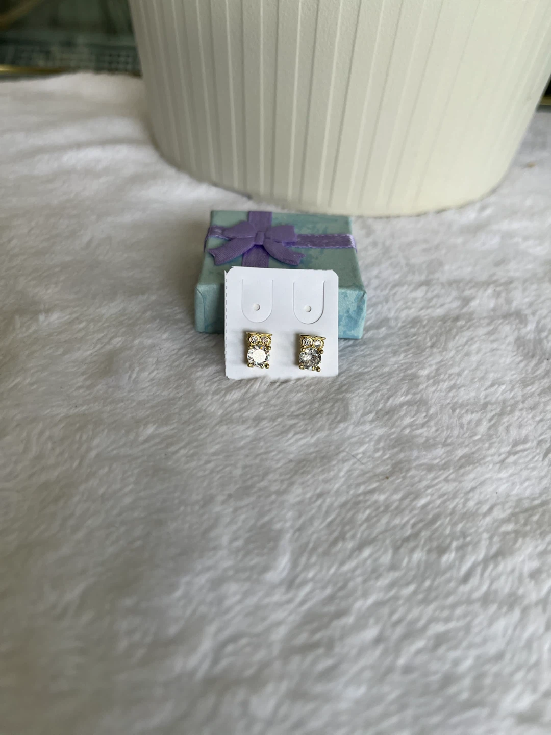Cute Owl Stud Earrings - photo 2