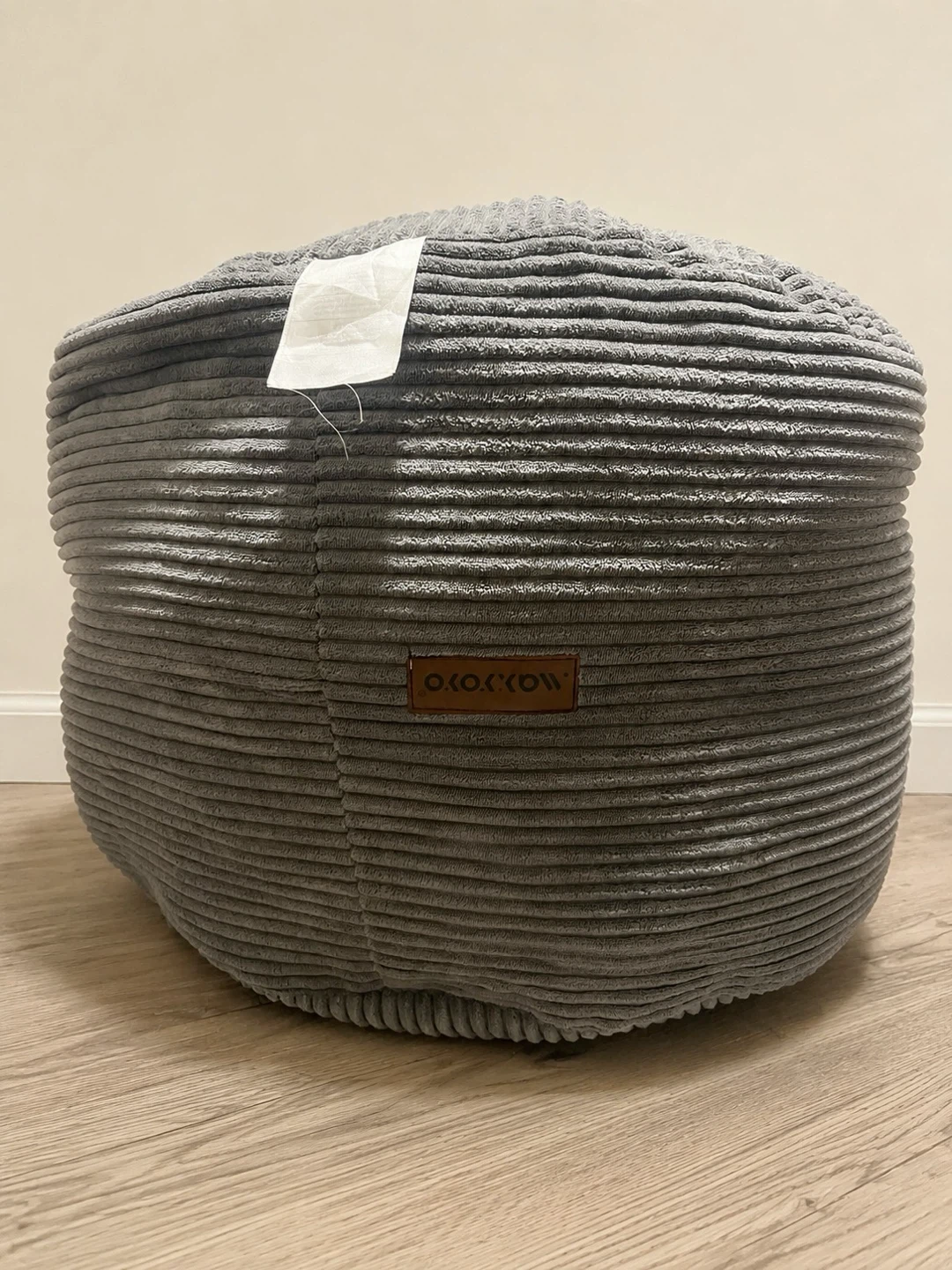 Convertible Bean Bag Chair & Floor Bed – Dark Grey - photo 4