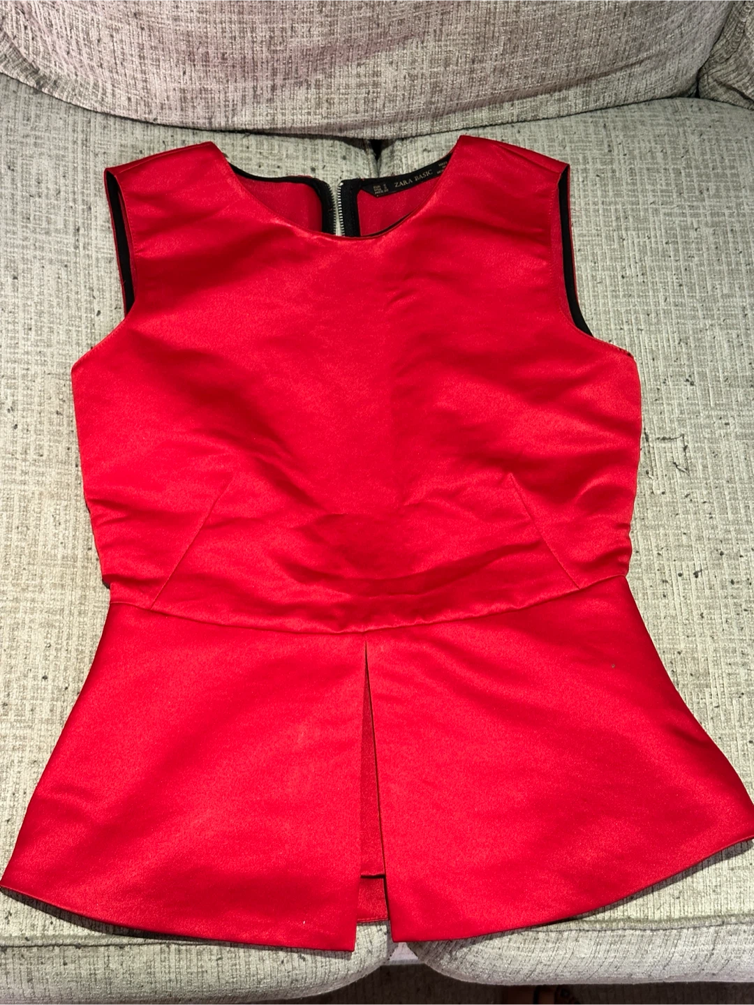 Peplum Top Size S Zara
