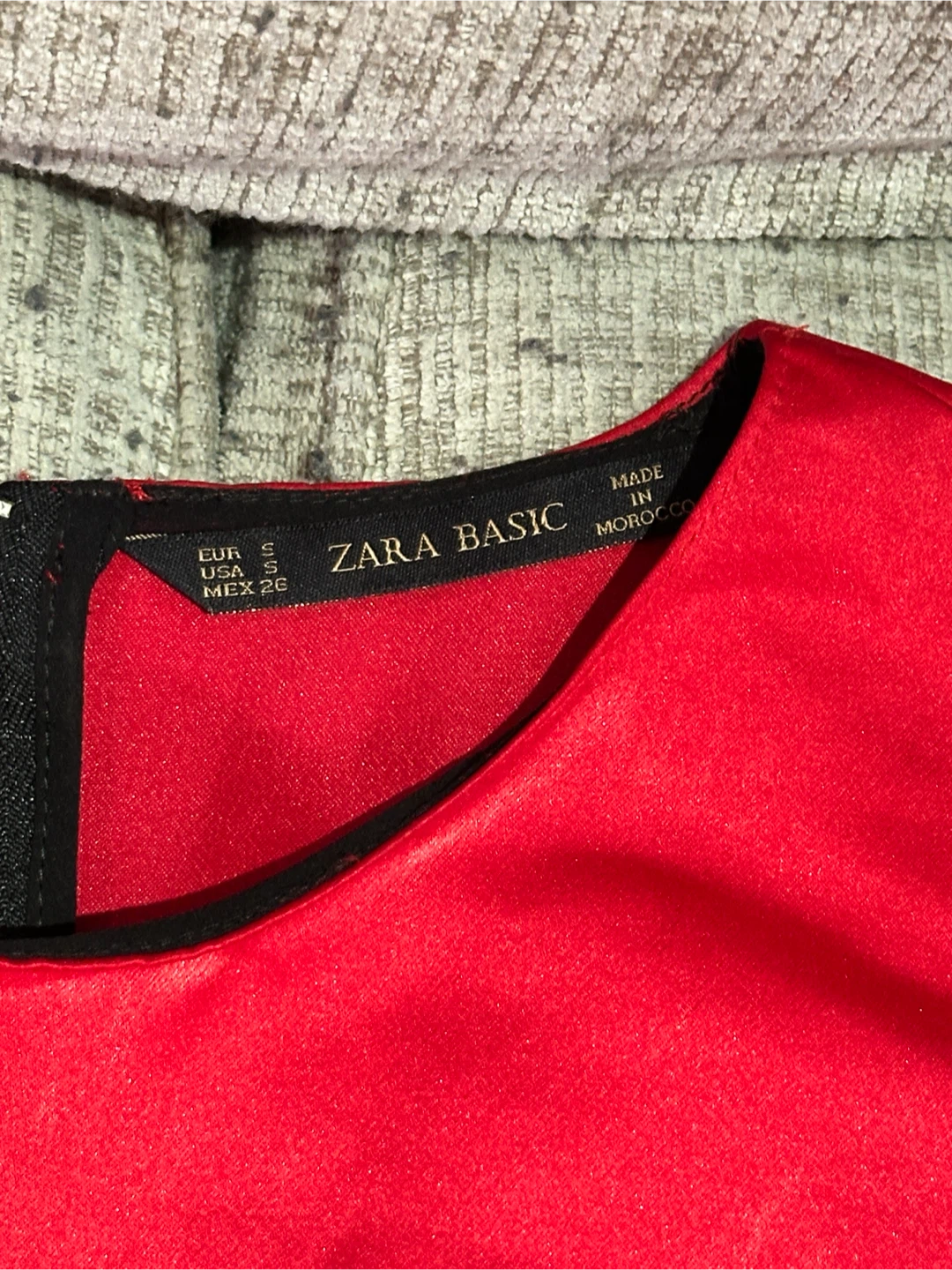 Peplum Top Size S Zara - photo 2