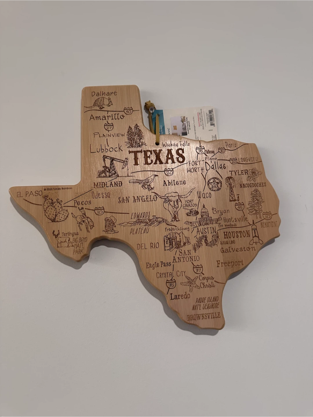 Totally Bamboo Texas Cutting Board - photo 4