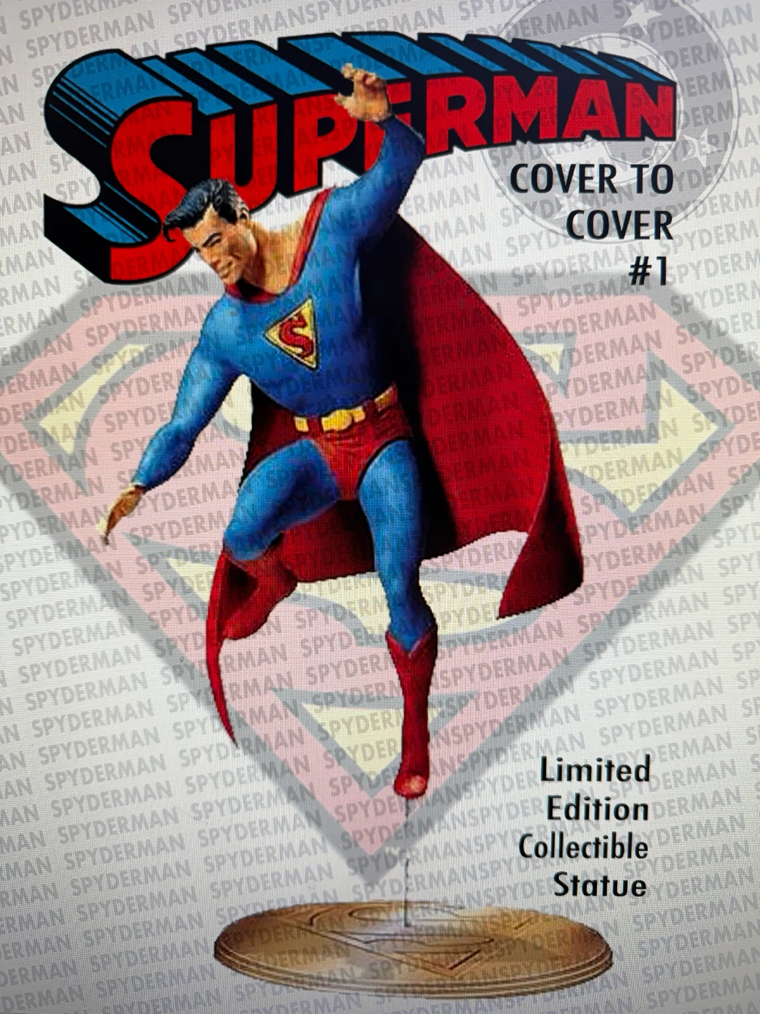 Superman Cover to Cover #1 DC Direct Statue