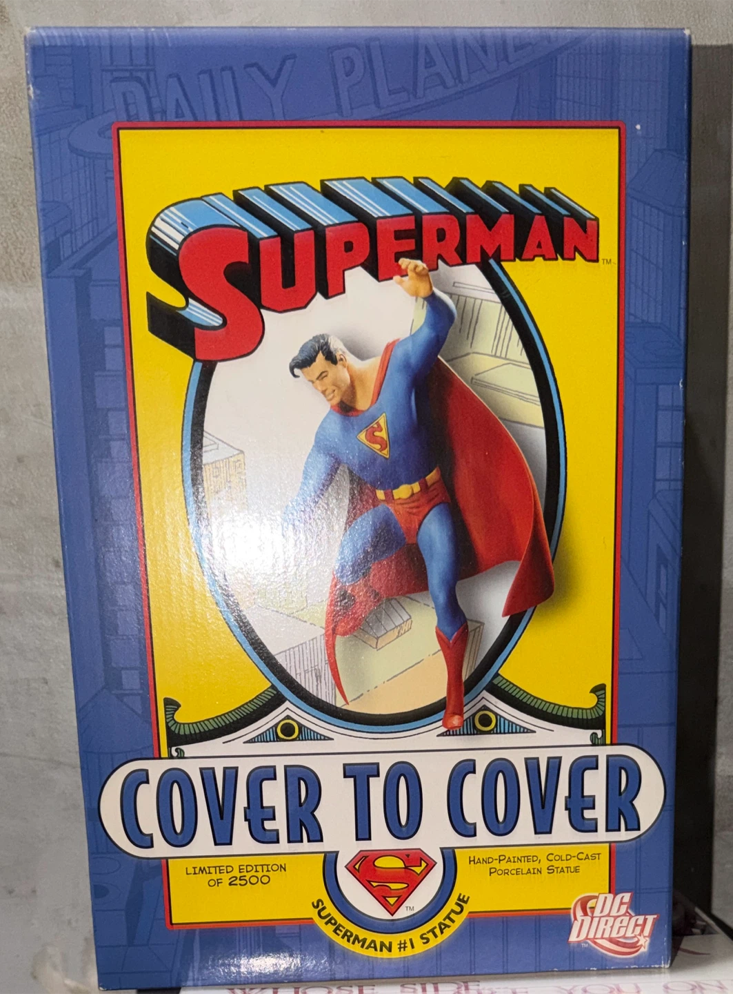 Superman Cover to Cover #1 DC Direct Statue - photo 3