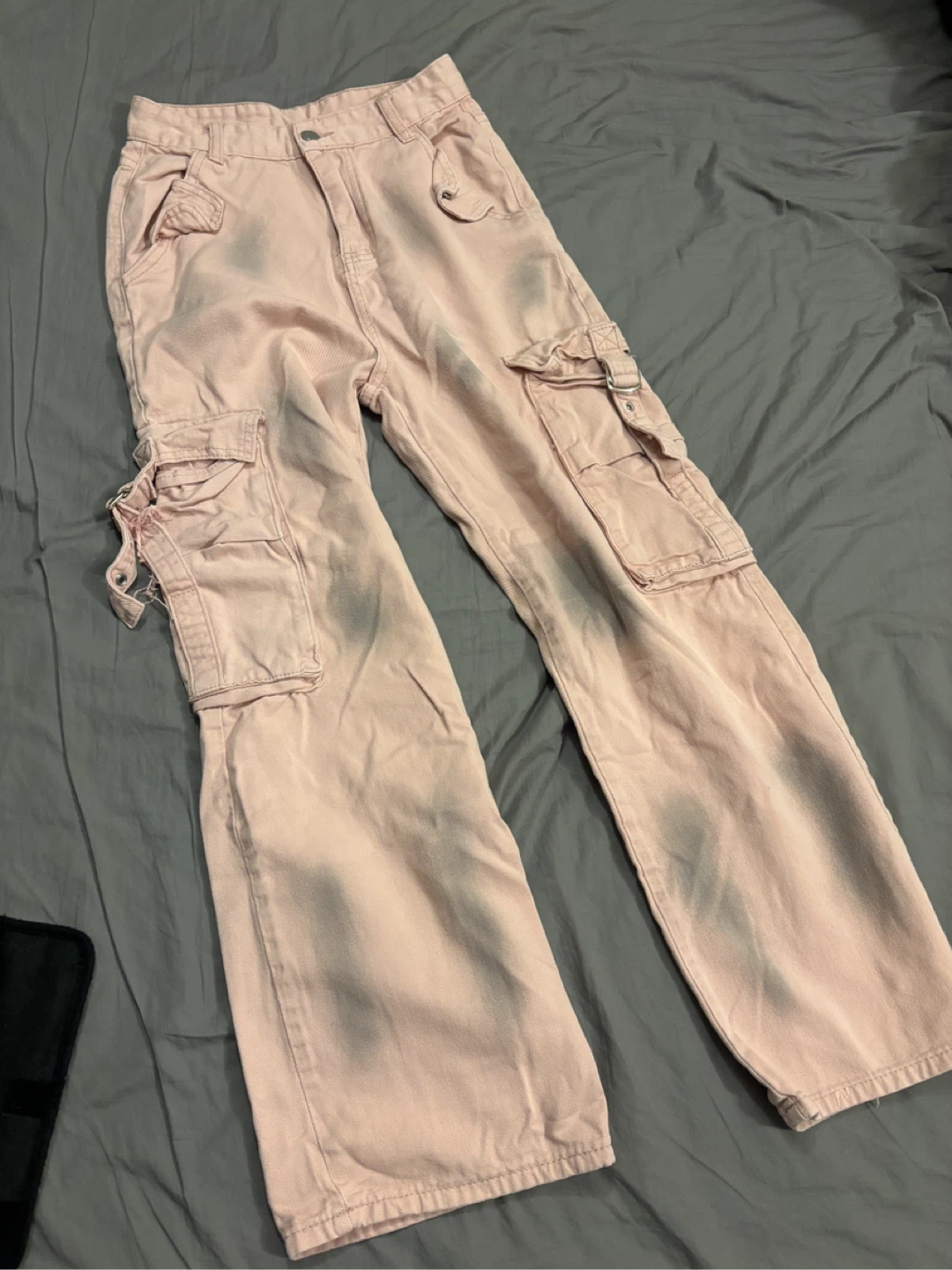 Pink Cargo Pants
