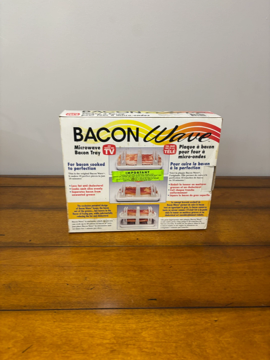 Bacon Wave Microwave Bacon Tray - photo 3