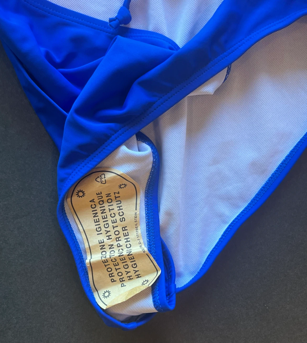 Blue Cutout One-Piece Swimsuit - photo 5
