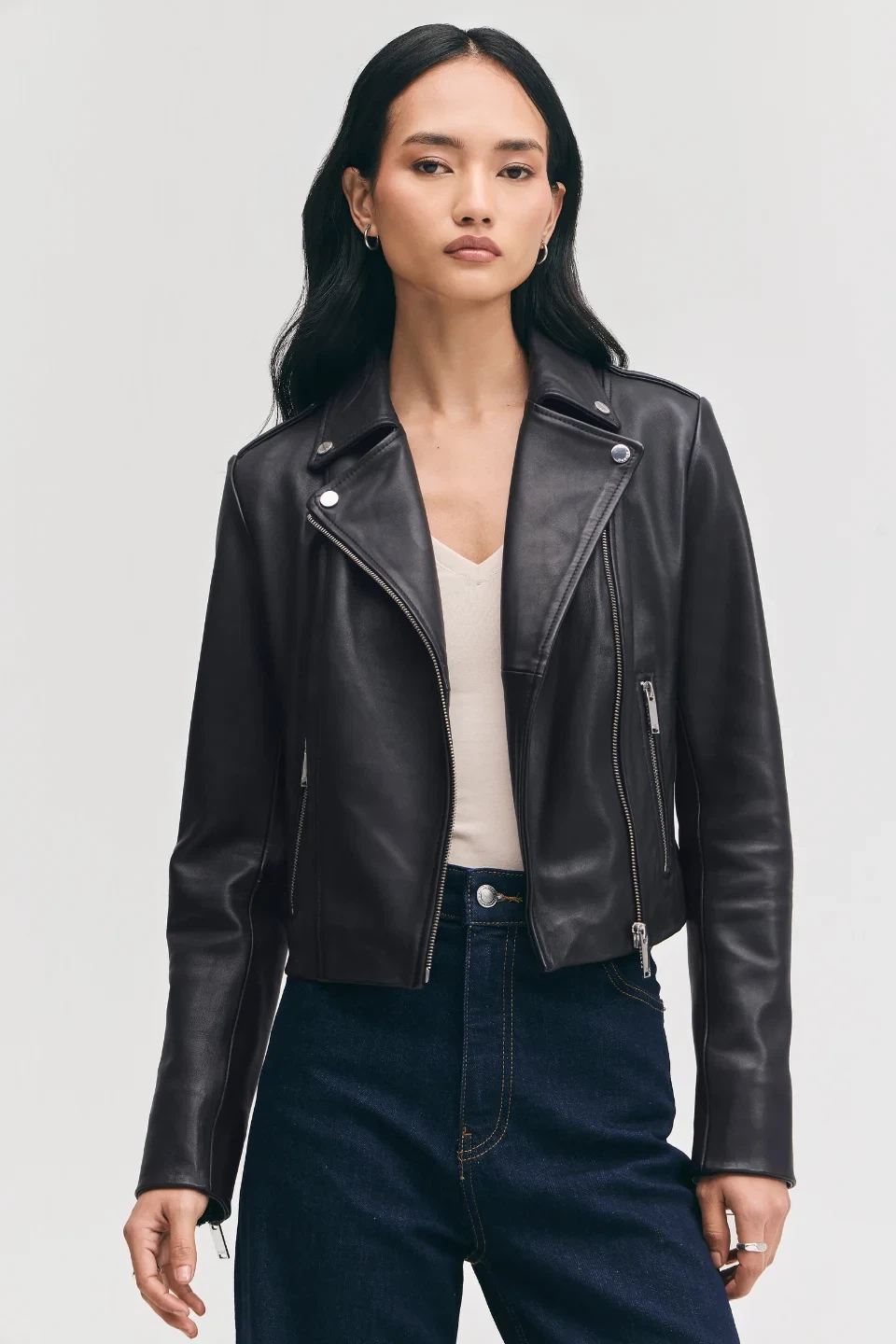 DANIEL Genuine Leather DARIA Bomber Jacket - photo 2
