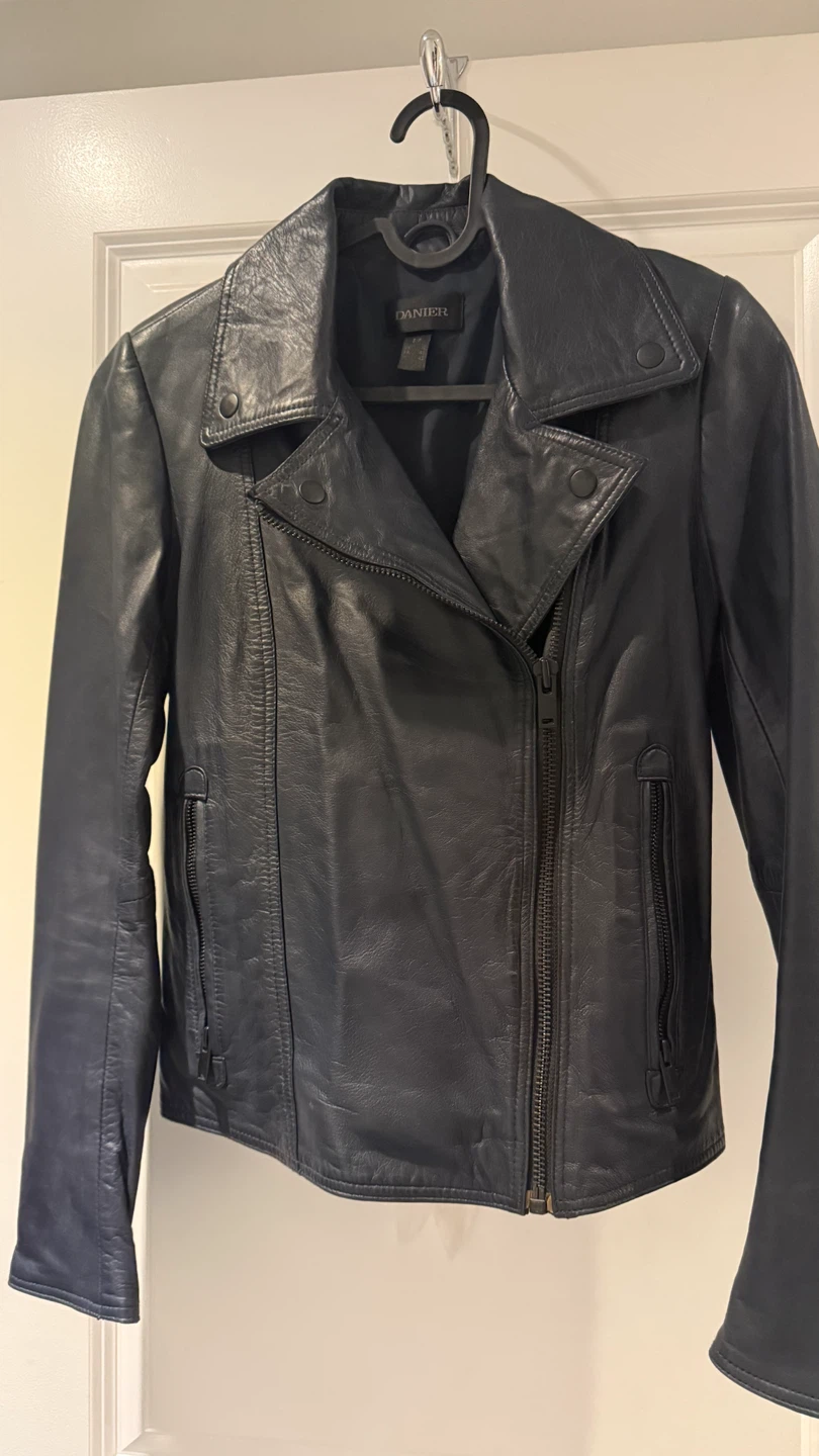 DANIEL Genuine Leather DARIA Bomber Jacket - photo 4