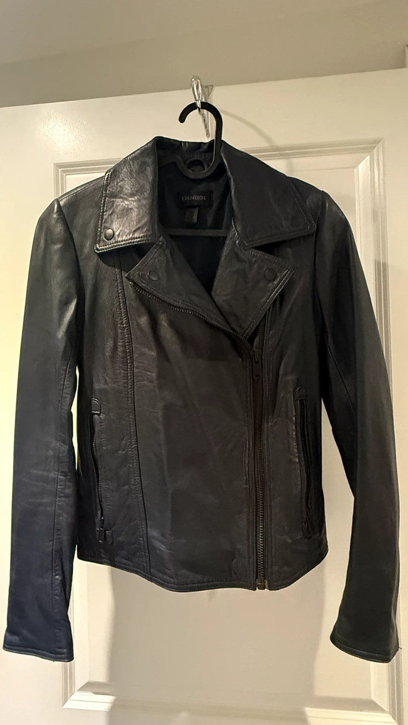 DANIEL Genuine Leather DARIA Bomber Jacket - photo 5