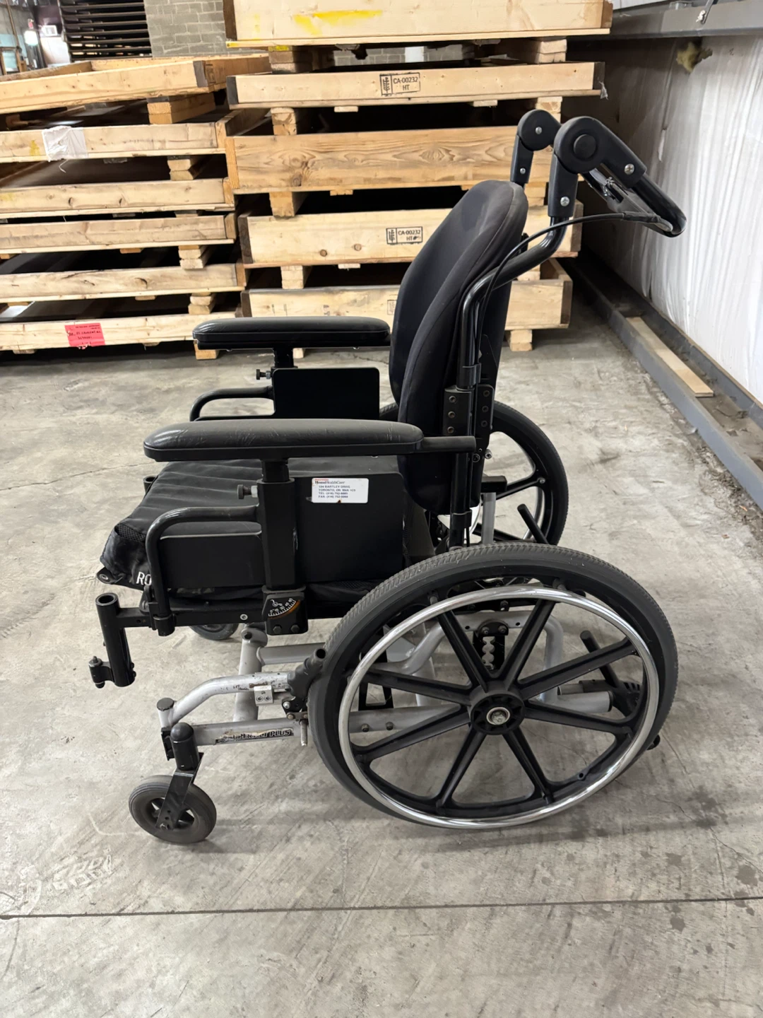 HomeHealthCare Transport Wheelchair - photo 2