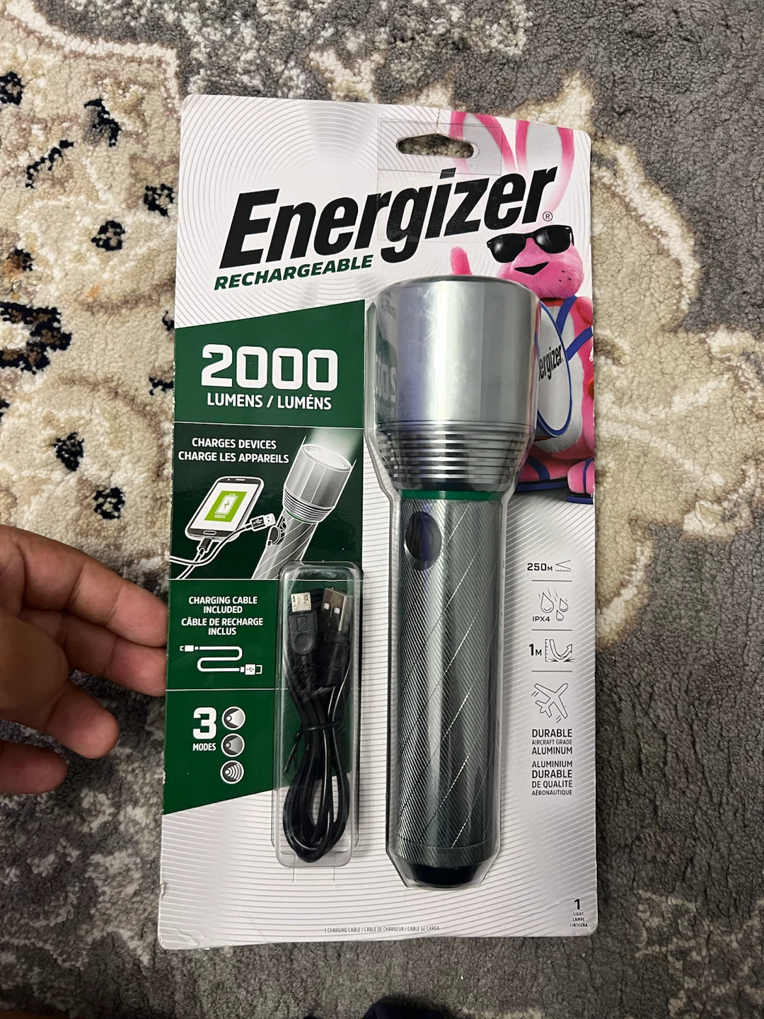 Energizer X2000 Rechargeable LED Flashlight – 2000 Lumens - photo 2