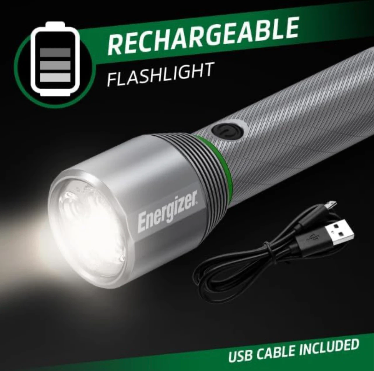 Energizer X2000 Rechargeable LED Flashlight – 2000 Lumens - photo 5