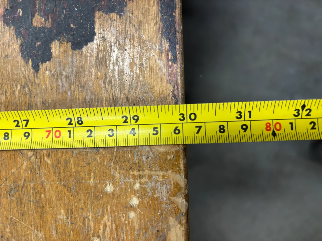 Vintage Wooden Work Table with Drawer - photo 4