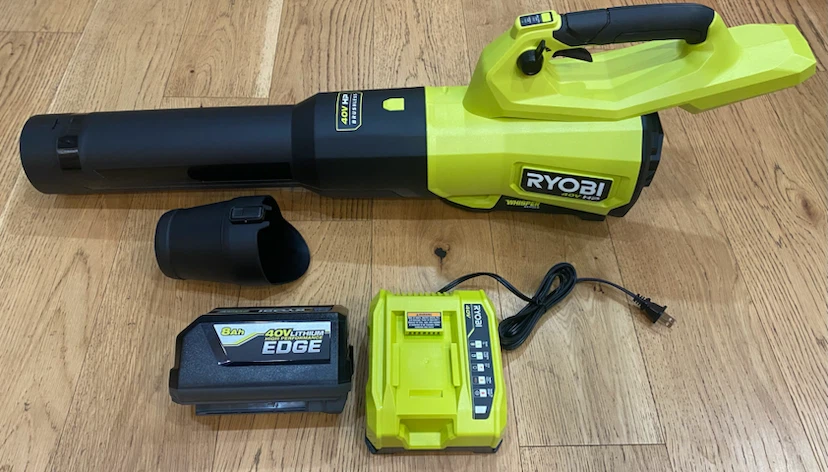 Ryobi 40V HP WHISPER BRUSHLESS Leaf Blower with Battery