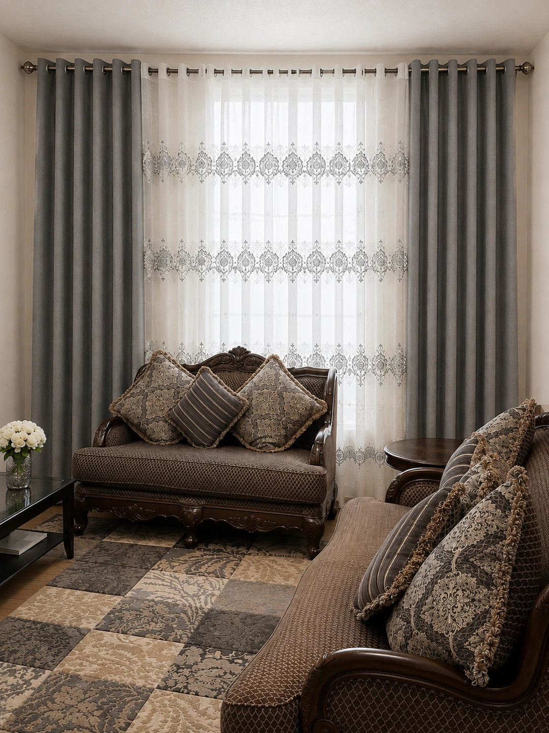 Curtains and Sheers Set