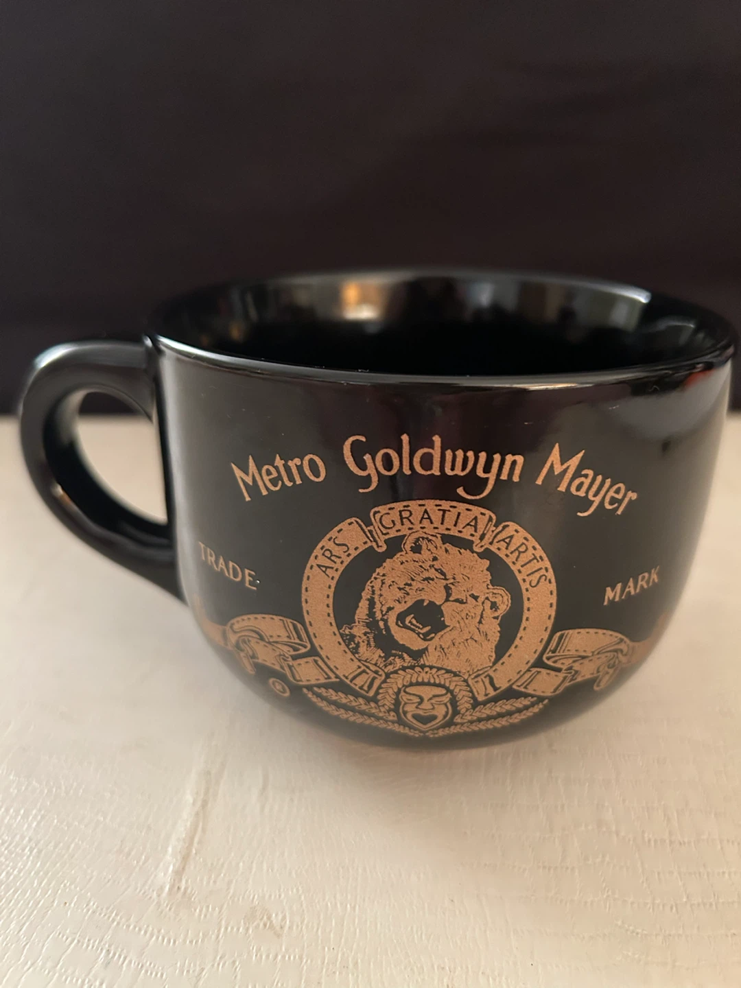 Metro Goldwyn Mayer (MGM) vintage memorabilia mug