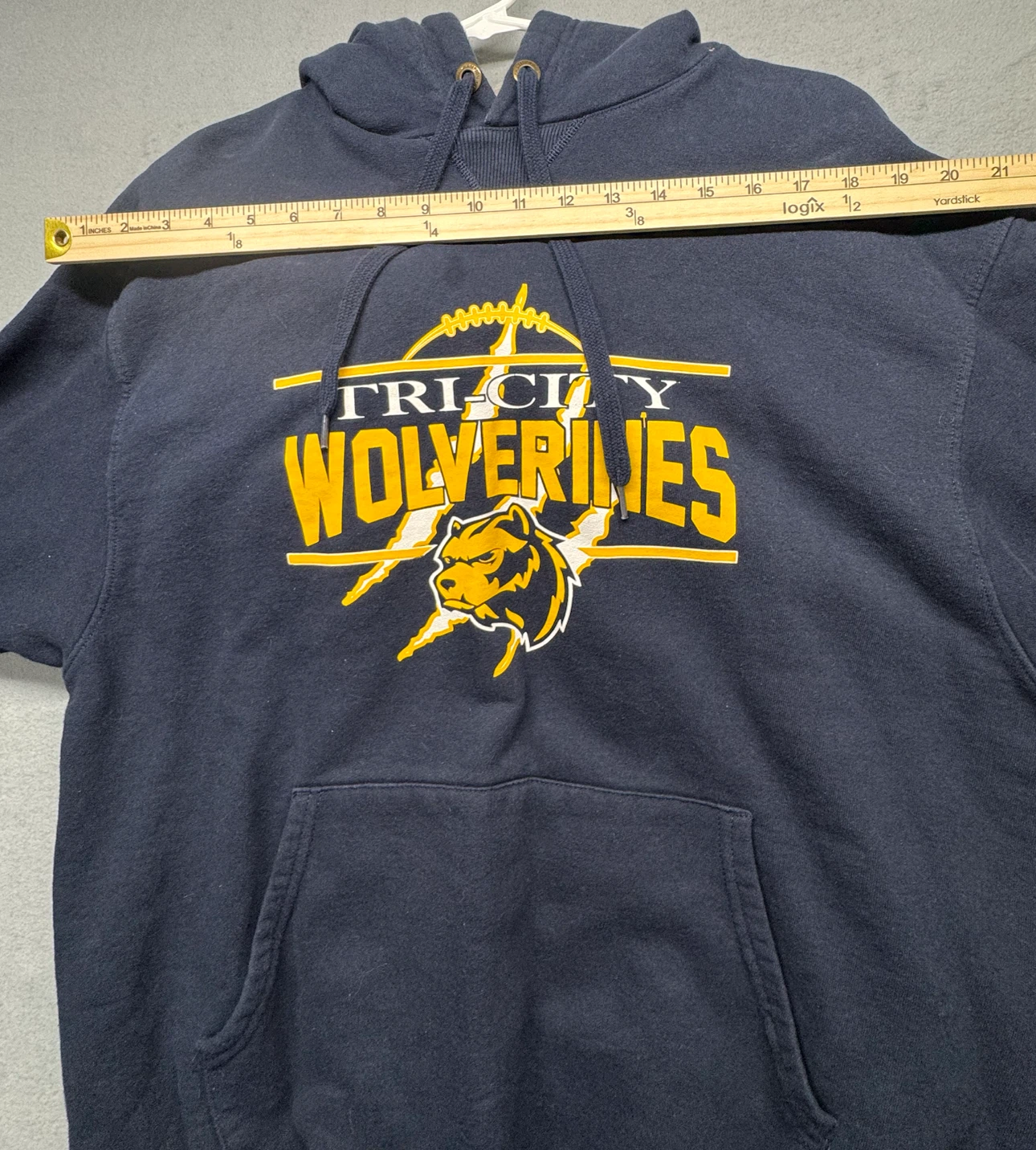 Champion Tri-City Wolverines Hoodie Pullover Sweatshirt - photo 4