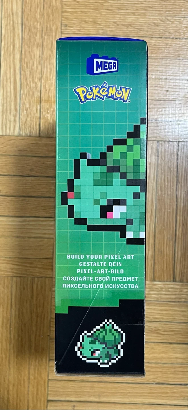 MEGA Pokémon Bulbasaur Pixel Art Building Set - photo 3