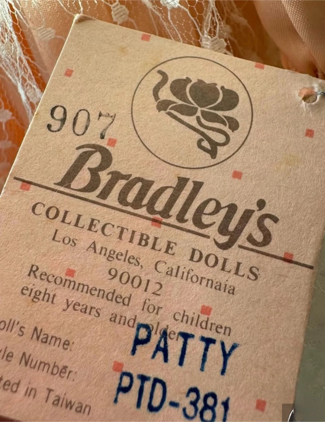 Bradley's Collectible Doll Patty PTD-381 - photo 5