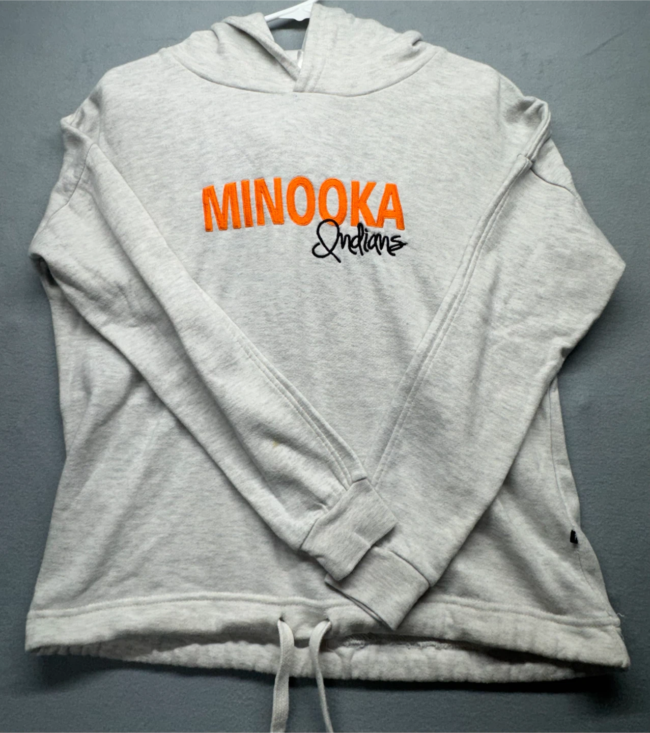 Minooka Indians Grey Hoodie