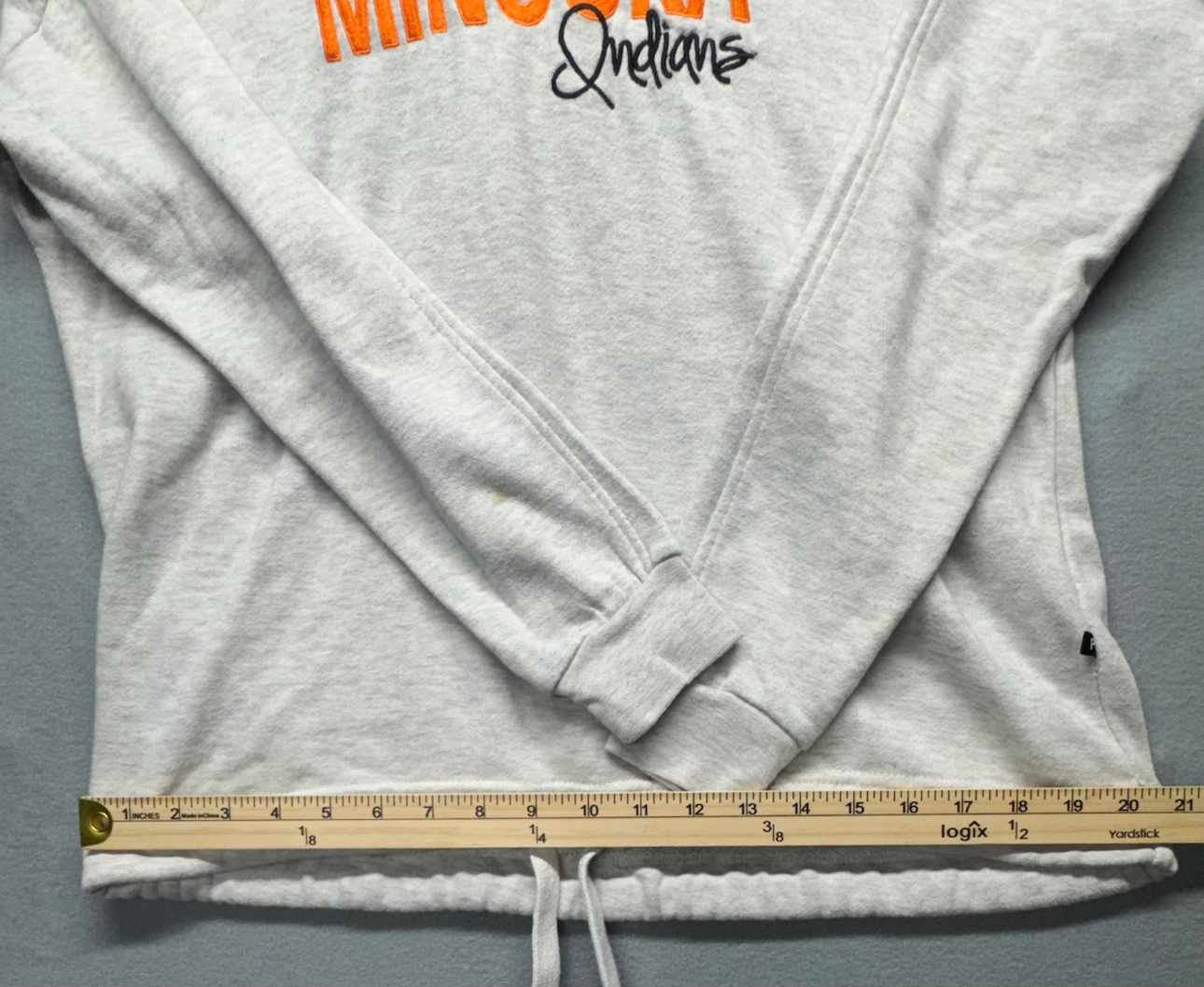 Minooka Indians Grey Hoodie - photo 5