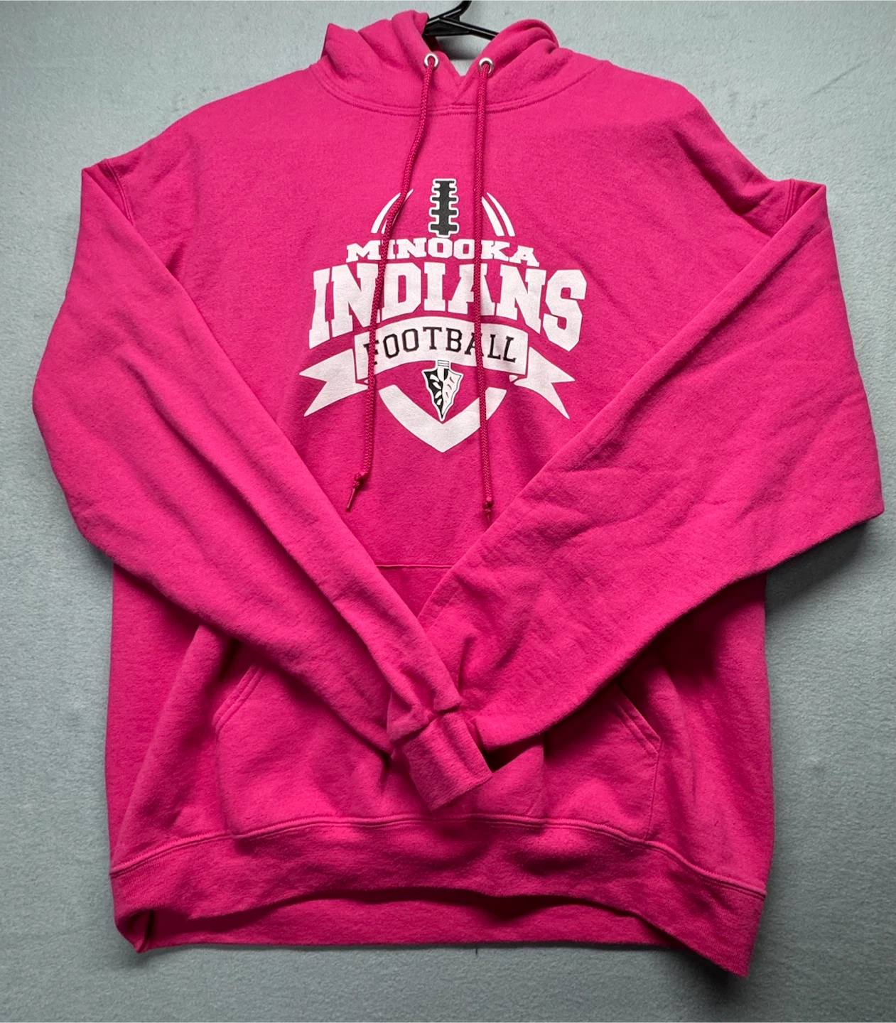 Jerzees NuBlend Minooka Indians Football Hoodie