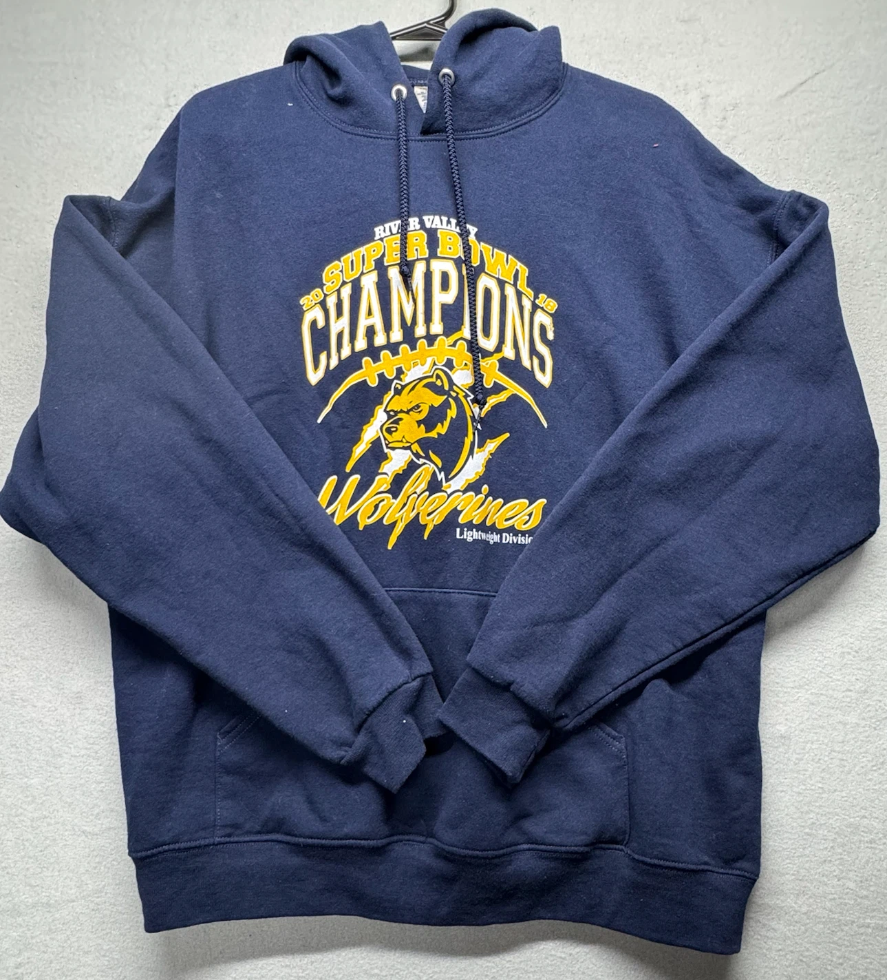 Jerzees NuBlend Super Bowl Champions Wolverines Hoodie XL