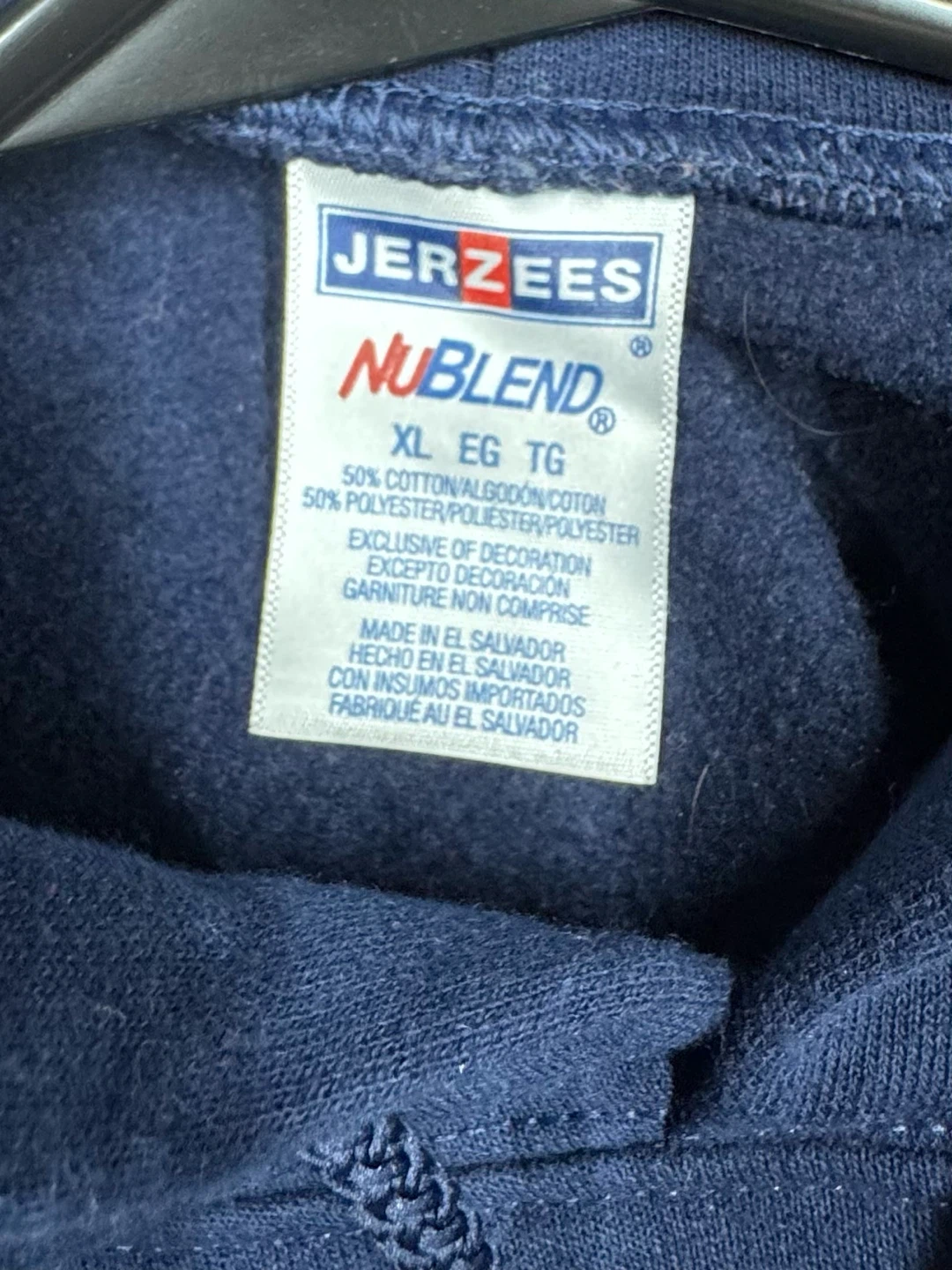 Jerzees NuBlend Super Bowl Champions Wolverines Hoodie XL - photo 2
