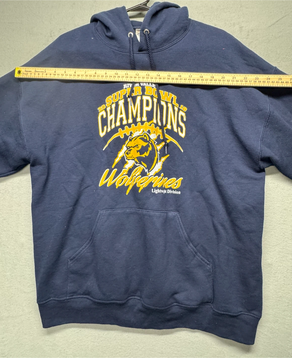 Jerzees NuBlend Super Bowl Champions Wolverines Hoodie XL - photo 4