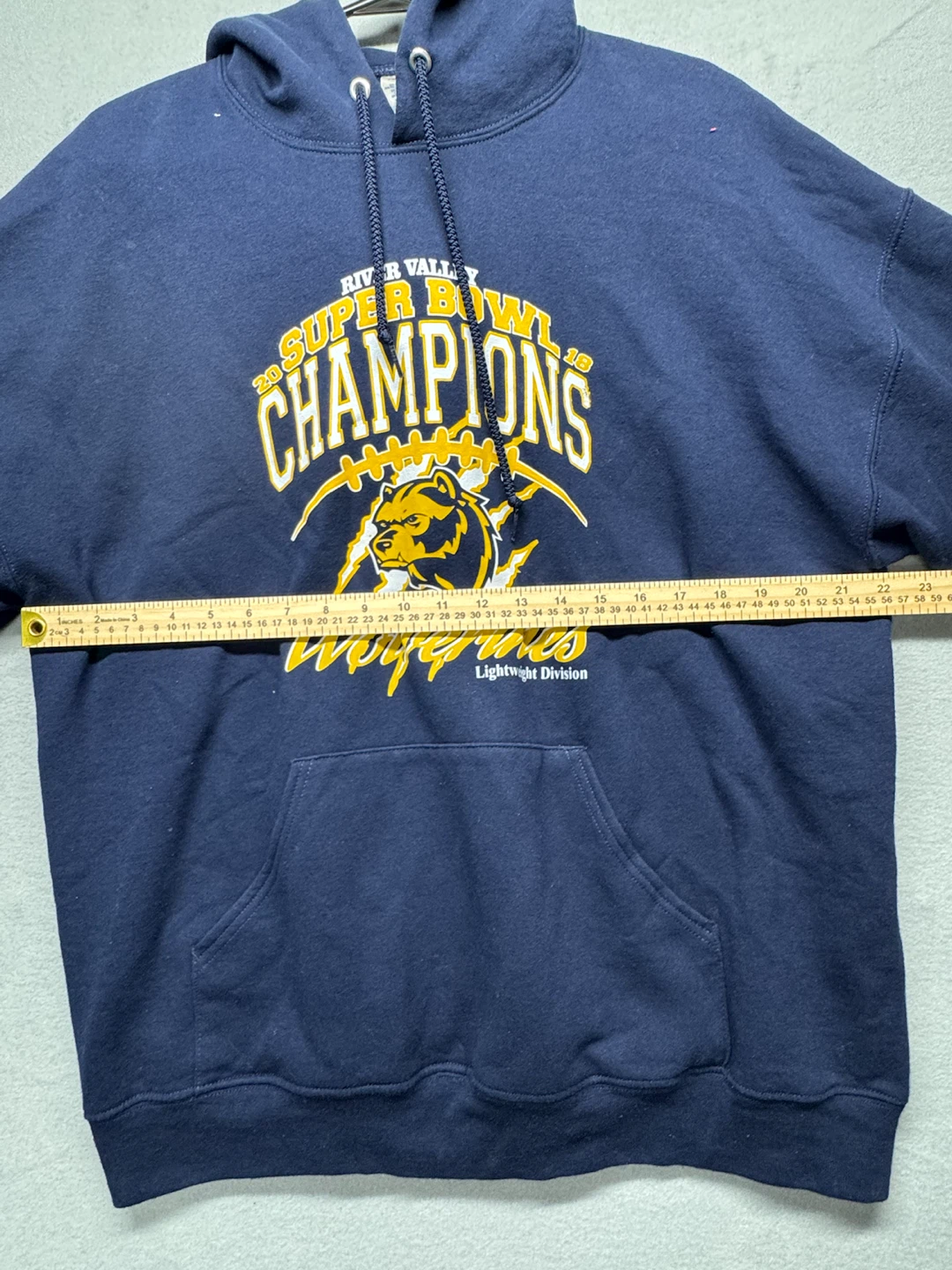 Jerzees NuBlend Super Bowl Champions Wolverines Hoodie XL - photo 5