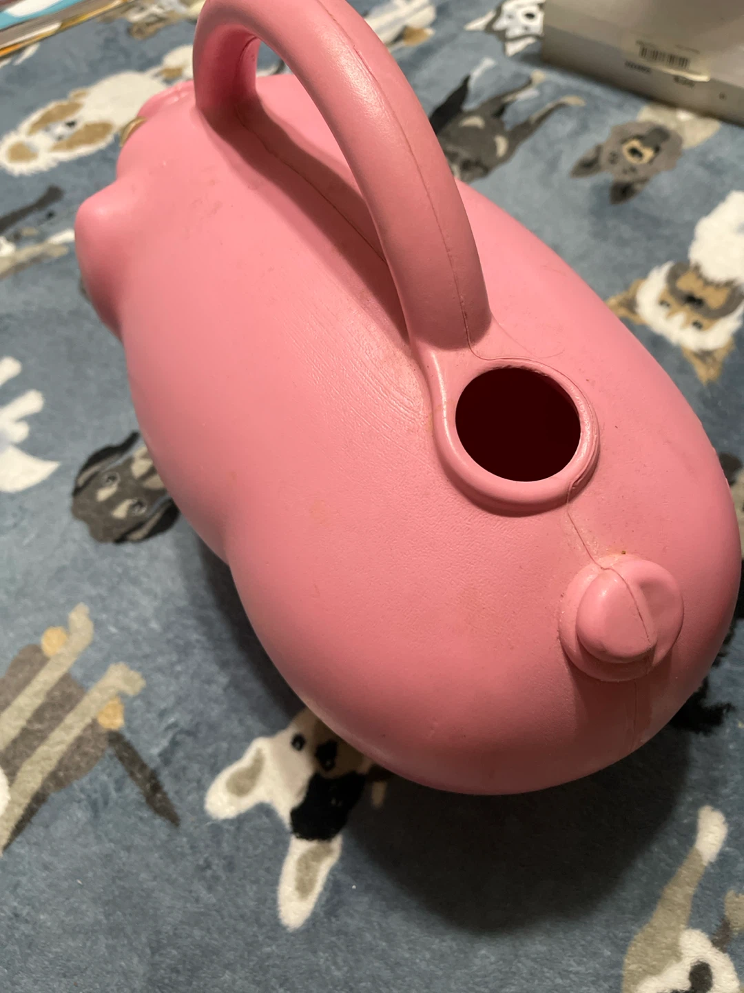 Pink Piggy Watering Can - photo 2