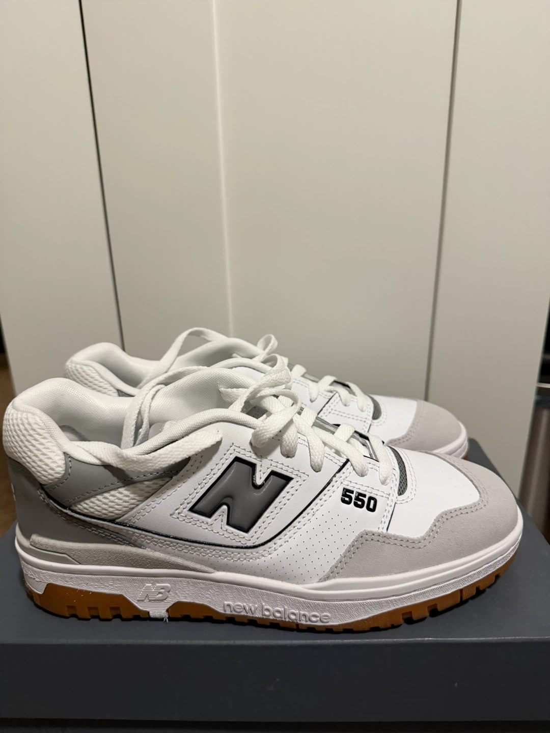 New Balance 550 White Grey Gum