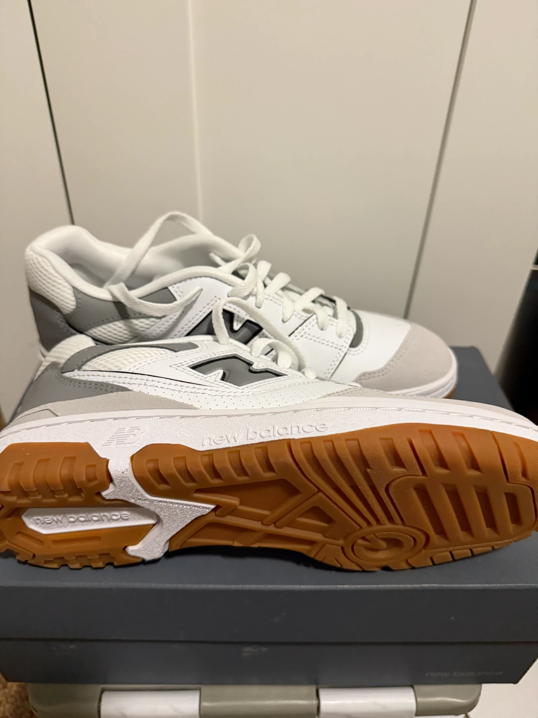 New Balance 550 White Grey Gum - photo 2
