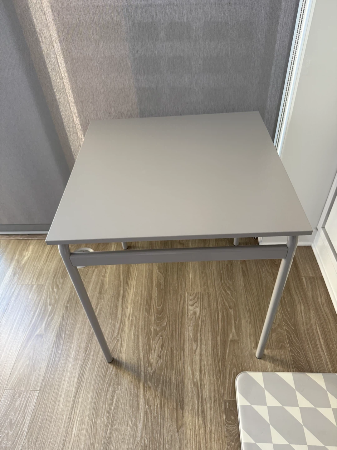 Table and two chairs