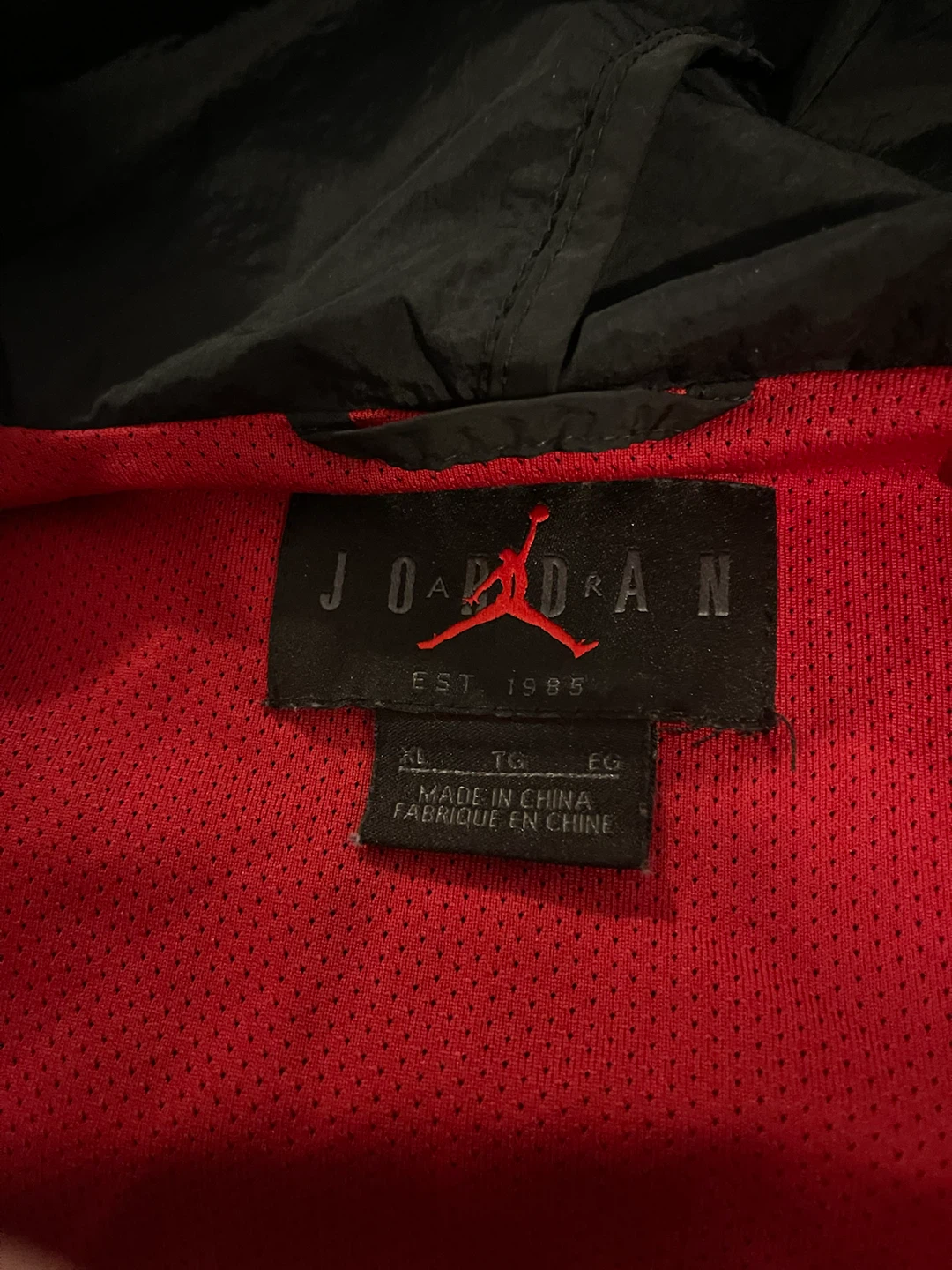 Jordan Black Windbreaker Jacket - photo 3