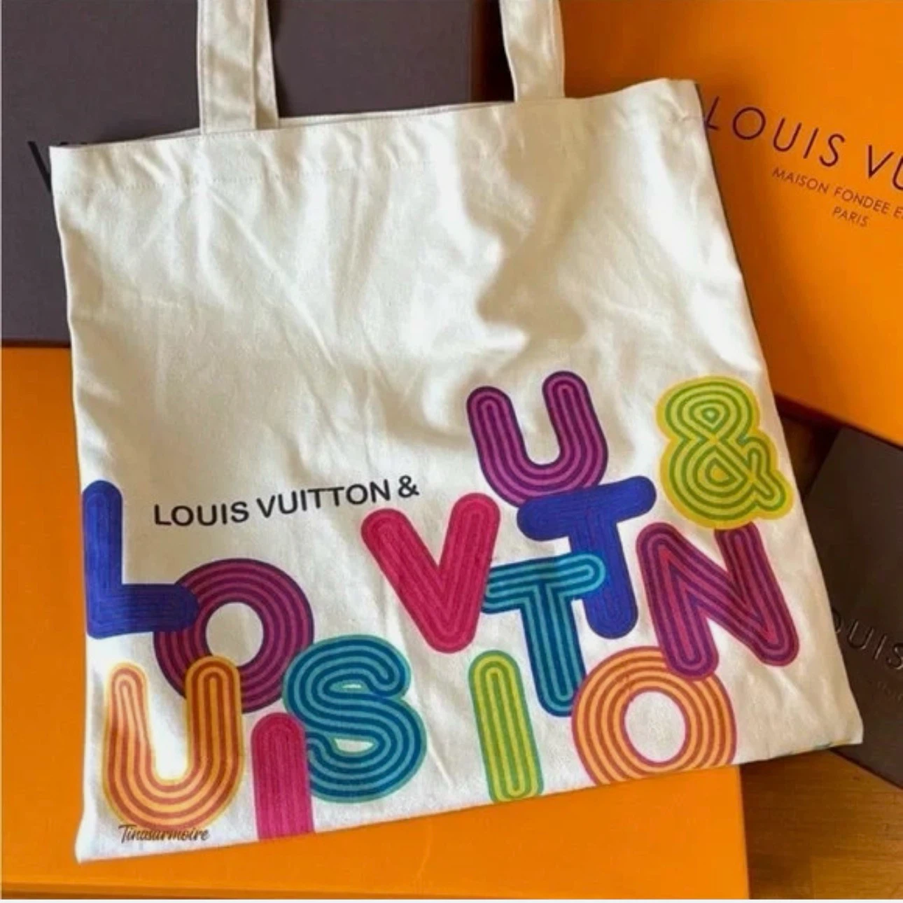 Original Canvas Tote LV