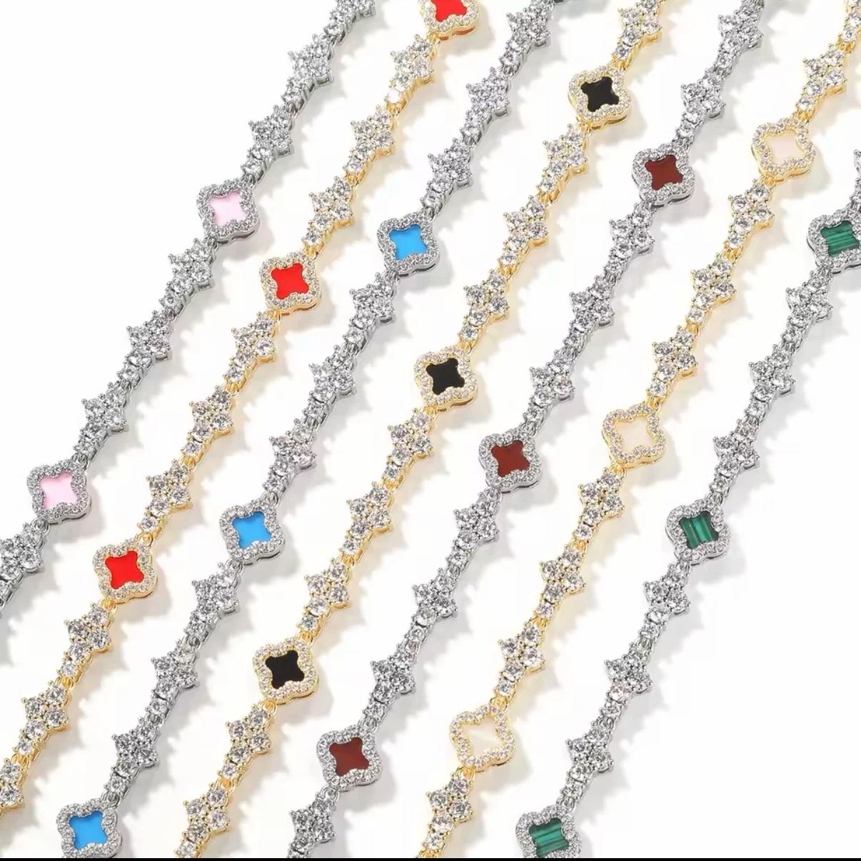 Honeycomb Clover Bracelet - photo 3