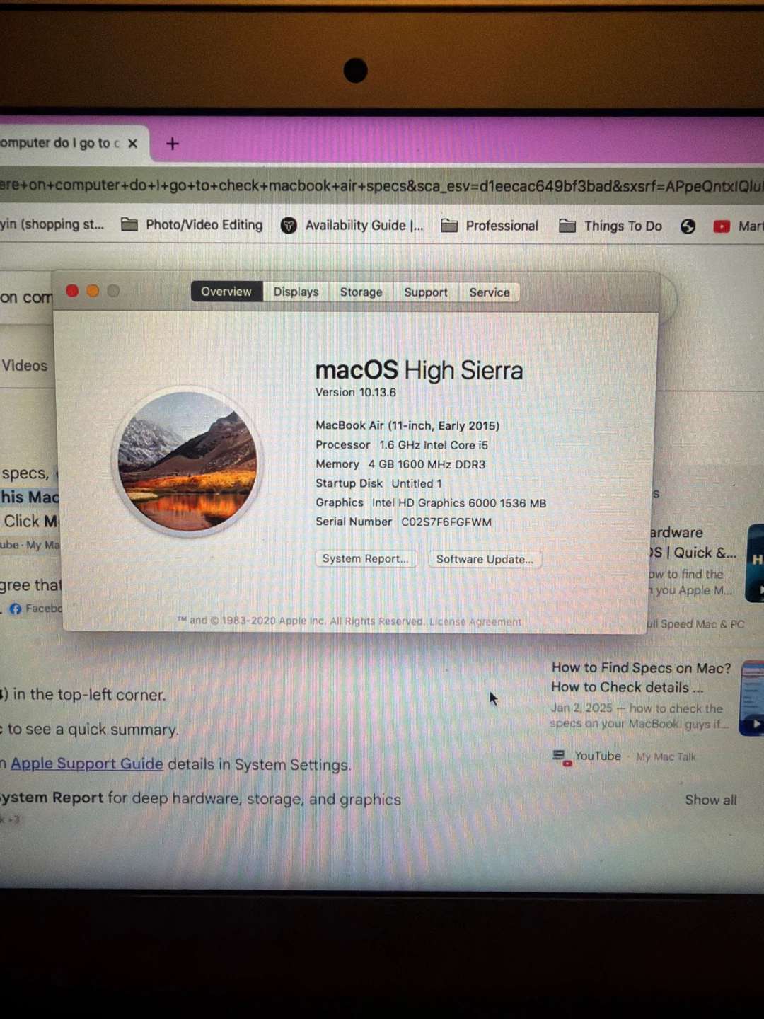 MacBook Air 2015 (11-inches) - photo 5