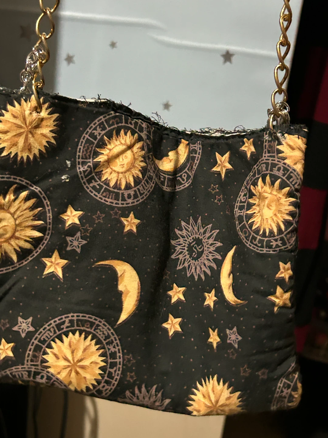 Celestial Print Pouch Bag - photo 2