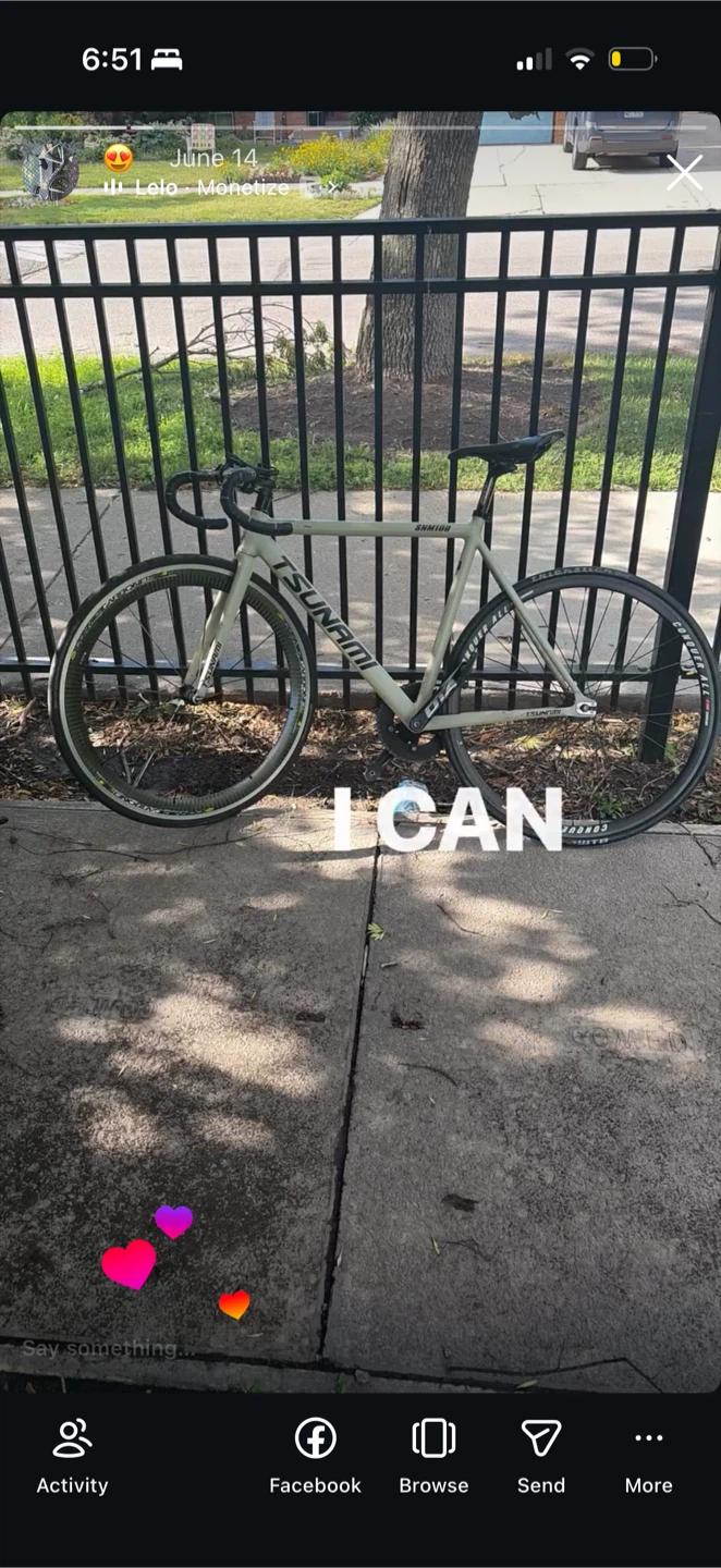 Tsunami Fixed Gear Bike snm100 - photo 2