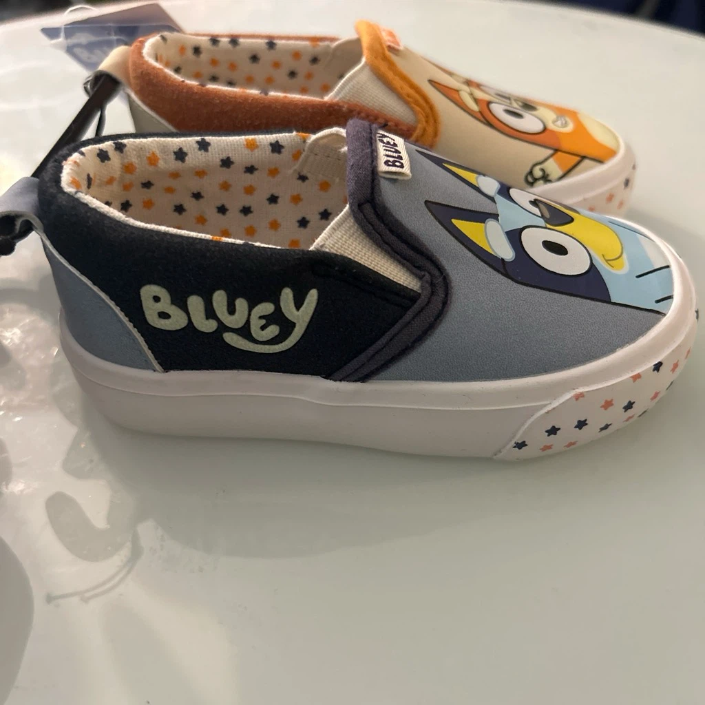 Bluey & Bingo Slip-On Shoes Size 6 - photo 2