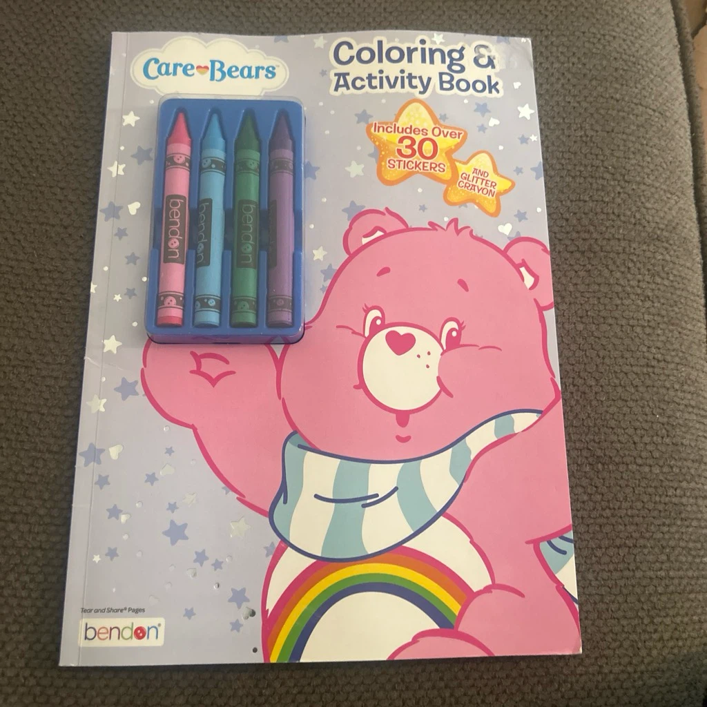 Care Bears Coloring and Activity Book with Crayons - photo 4